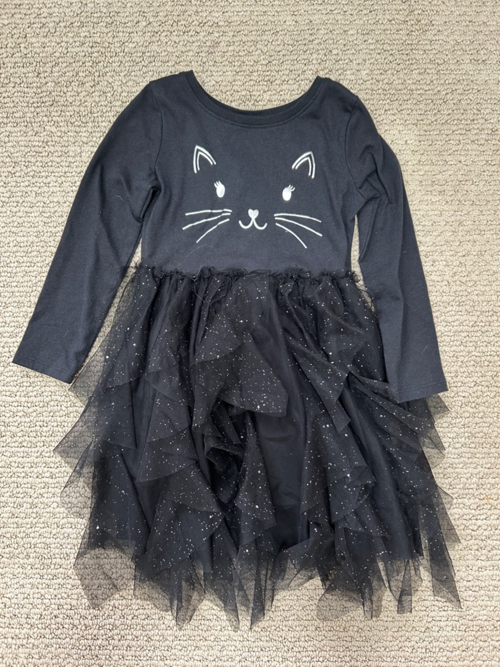 jumping beans Black Cat Halloween dress
